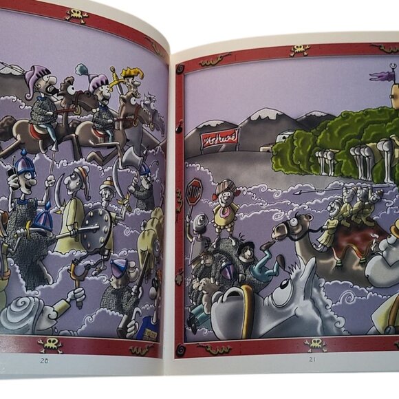 Tales In The Alhambra SC Book Cartoon Drawings 1st Ed Spanish / English language - Picture 5 of 8